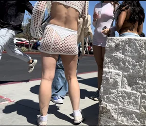 College party girls Roaming around Target