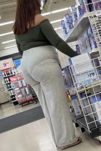 Latina white pants VPL (OC)