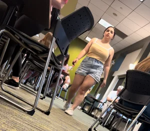 (OC) college girls at lunch and dinner