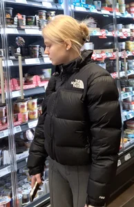 Skinny blonde with tight ass