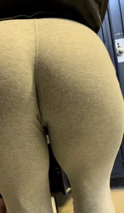 More Shots Of The Somewhat Jiggly College Girl In Loose Grey Sweats