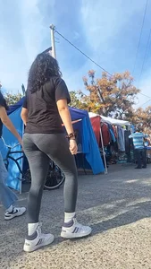Latina seethrough leggings VPL
