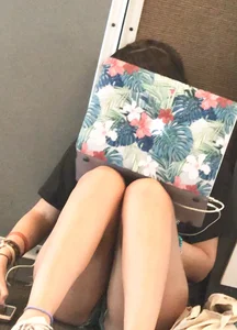 Waiting for airplane