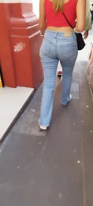 Following mexican influencer in tight jeans