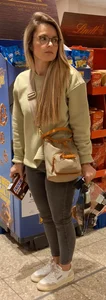 Sexy milf with resting bitch face