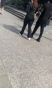 THICC redhead paws walking o/c vid