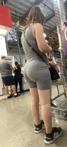 (OC) VTL on this pregnant big ass at Costco, Future Milf. Worker caught me