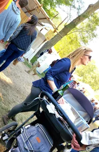 Hot milf in Green Yogas