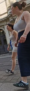 BBW in this tight dress