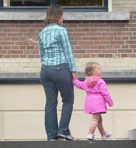 Milf in tight pants