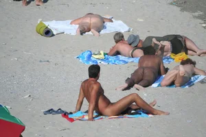 Continesti nude beach girls in Romania