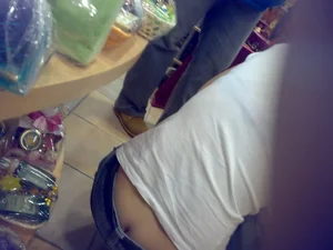 Huge collection of whale tails, ass cracks and panty peeks in public