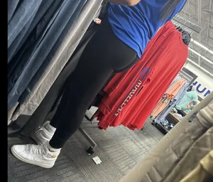 Hot academy worker almost caught me (OC)