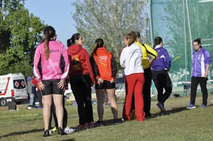 Candid track and field girls
