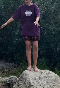 Slim legs in shorts