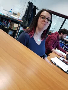 College girl in glasses showing some panty peeks