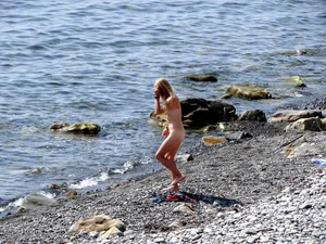 Publicly nude girls