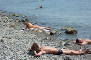 Publicly nude girls