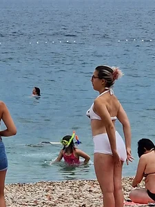 From the beach