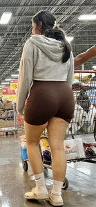 [OC] Latina MILF big booty tight short one-piece VPL