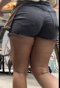 PERFECT Ass in Tiny Shorts