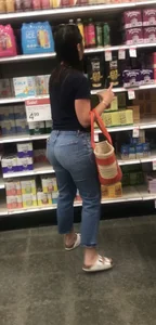 Caught this Milf in tight jeans at Target!