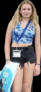 Teen girls in jeans and denim shorts creepshots collection
