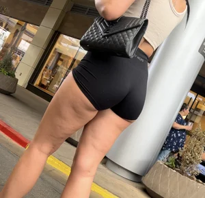 Amazing latina cheeks in Gilly Hicks shorts featuring her two hot friends (OC)