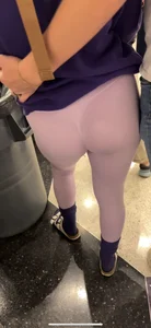 College chick pink leggings  O/C