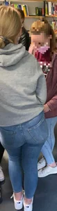 Hot Teen in Tight Jeans Pt 9  (Cameltoe)
