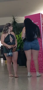 By popular demand, thick teen at mall