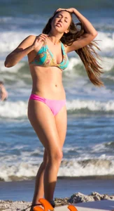 Mix of candid girls at the beach and in bikinis