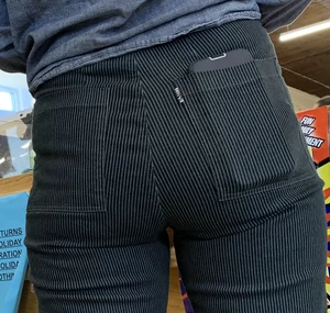 Striped Pants Milf