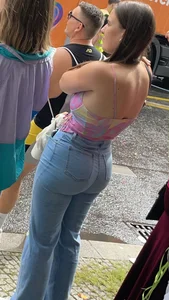 PAWG with perfect fat booty, packed in tight jeans (OC)