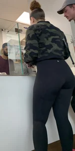 Perfect PAWG ass in lulu pants