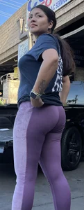 Candid hot Latina