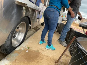 Milf with a big butt