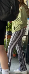 Sophomore Ass in Flare Pants (19 y/o)