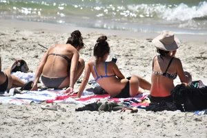 Beach and bikini girls