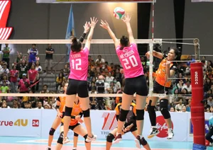 Thai candid volleyball girls