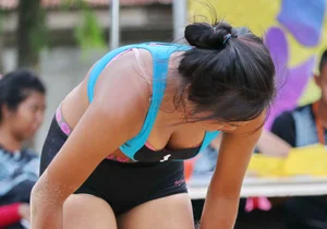 Thai candid volleyball girls