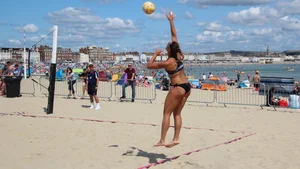 Weymouth beach volleyball girls  2019