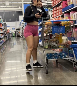 Amazing latina bubble butt pink Shorts(MEGA DROP)