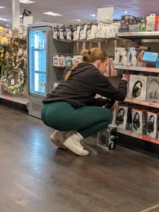 Green chubby butt