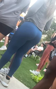(OC) FAT ASSES EVERYWHERE! Leggings and tight shorts GALORE!