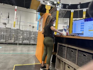 Coworkers ass