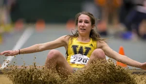 Canadian girls at an Alberta track and field tournament