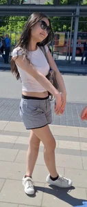 Hot busty asian with bonus blonde friend with amazing ass