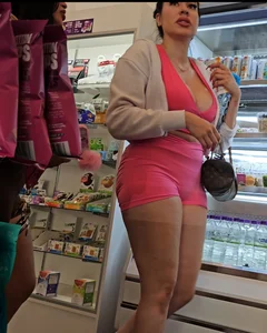 Two girls in shorts