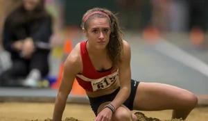 Canadian girls at an Alberta track and field tournament